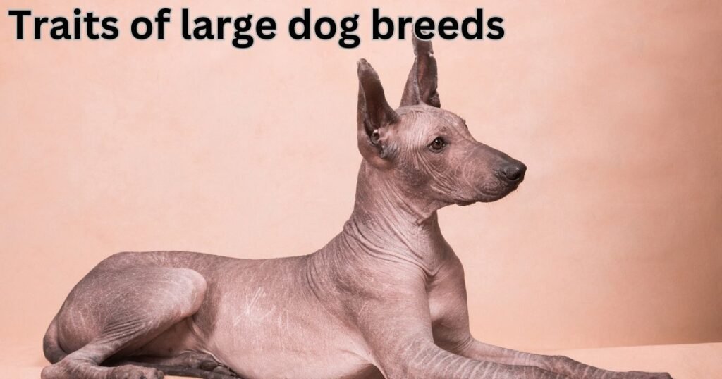 Traits of large dog breeds